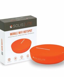 Solis - Lite 4G LTE Global Wi-Fi Hotspot + PowerBank - Mobile Router, 4G LTE - Orange
