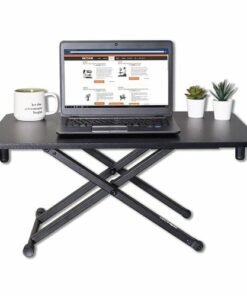 Victor - Height Adjustable Laptop Desk Riser - Black