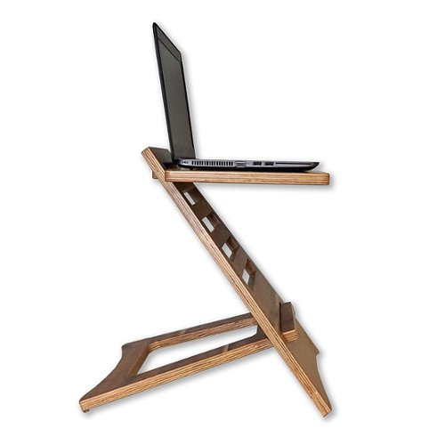 Victor - Acacia Wood Laptop Riser - Brown