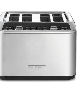 Cuisinart - 4 Slice Motorized Toaster - Silver