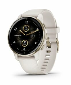 Garmin - Venu 2 Plus GPS Smartwatch 43 mm Fiber-reinforced polymer - Cream Gold
