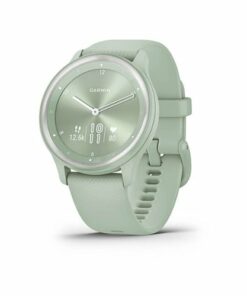 Garmin - vívomove Sport Smartwatch 40 mm Fiber-reinforced polymer - Cool Mint