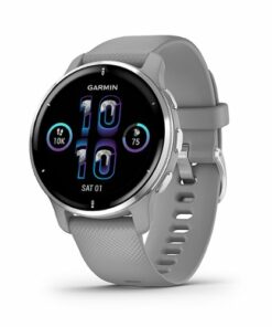 Garmin - Venu 2 Plus GPS Smartwatch 43 mm Fiber-reinforced polymer - Silver