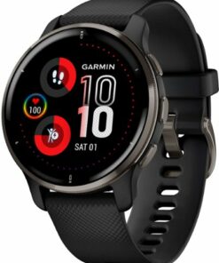 Garmin - Venu 2 Plus GPS Smartwatch 43 mm Fiber-reinforced polymer - Slate
