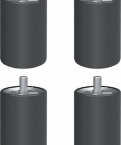Bosch - 30/36-inch Industrial Range Feet - Black Stainless Steel