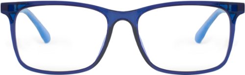 Wavebalance - BlueDuo, Cruise, Blue Light Reducing Glasses with Magnetic Sunglass Clip-On- Deep Sea - Blue