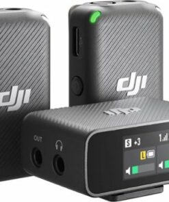 DJI - Mic - Wireless Lavalier Microphone with Dual-Channel Recording