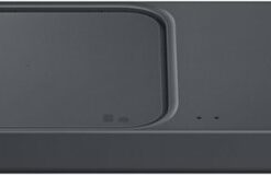Samsung - 15W Wireless Charger Duo with Travel Adapter - Dark Gray