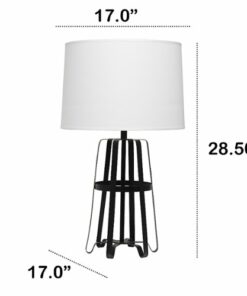 Lalia Home - Stockholm 800lm Table Lamp - OIL RUBBED BRONZE