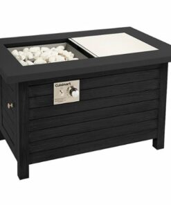 Cuisinart - Patio Fire Pit Table - Black