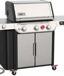 Weber - Genesis Smart SX-335 Natural Gas Grill - Stainless Steel