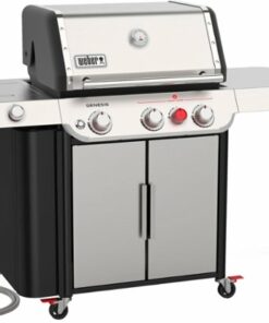 Weber - Genesis S-335 Natural Gas Grill - Stainless Steel