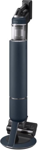 Samsung - Bespoke Jet Cordless Stick Vacuum with All In One Clean Station® - Midnight Blue