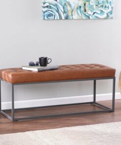 SEI Furniture - Ciarin Upholstered Hallway Bench 1