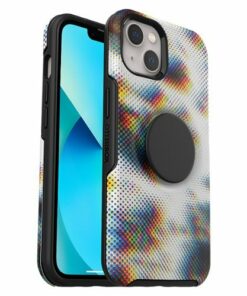 OtterBox - Otter + Pop Symmetry Antimicrobial Case with PopGrip for Apple iPhone 13 - Digitone