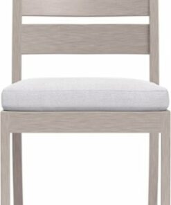 Yardbird® - Eden Armless Outdoor Dining Chair - Silver