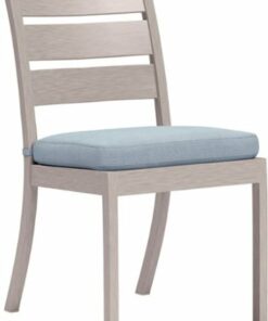Yardbird® - Eden Armless Outdoor Dining Chair - Mist