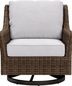 Yardbird® - Harriet Outdoor Swivel Glider Chair - Silver