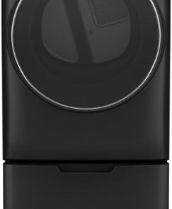 GE Profile - 7.8 cu. ft. Smart Front Load Gas Dryer with Steam and Sanitize Cycle and Washer Link - Carbon Graphite