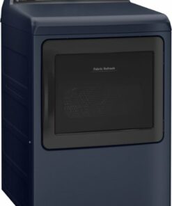 GE Profile - 7.3 cu. ft. Smart Electric Dryer with Fabric Refresh and Sanitize Cycle - Sapphire Blue
