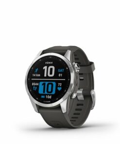 Garmin - fēnix 7S GPS Smartwatch 42 mm Fiber-reinforced polymer - Silver 1