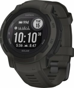 Garmin - Instinct 2 Solar 45 mm Smartwatch Fiber-reinforced Polymer - Graphite