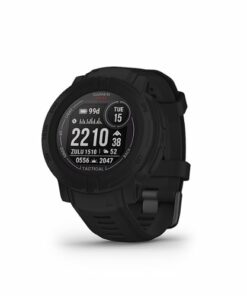 Garmin - Instinct 2 Solar Tactical Edition 45mm Smartwatch Fiber-reinforced Polymer - Black