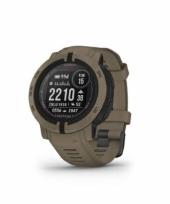 Garmin - Instinct 2 Solar Tactical Edition 45 mm Smartwatch Fiber-reinforced Polymer - Coyote Tan