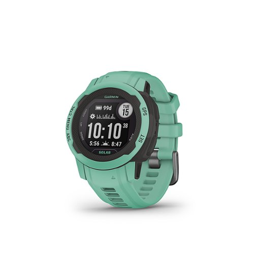 Garmin - Instinct 2S Solar 40 mm Smartwatch Fiber-reinforced Polymer - Neo Tropic