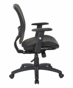 OSP Home Furnishings - Mesh Adjustable Managers Chair - Black 0