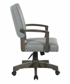OSP Home Furnishings - Santina Bankers Chair - Gray