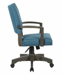 OSP Home Furnishings - Santina Bankers Chair - Blue