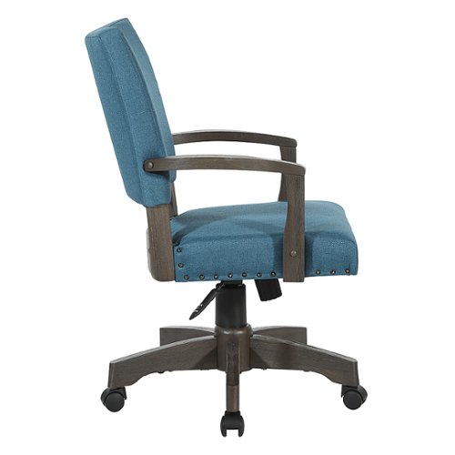 OSP Home Furnishings - Santina Bankers Chair - Blue