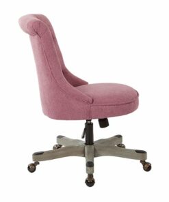 OSP Home Furnishings - Hannah Tufted Office Chair - Orchid