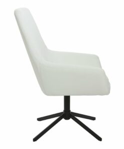 OSP Home Furnishings - Modern Scoop Design Chair - White