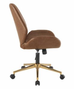 OSP Home Furnishings - Reseda Office Chair - Saddle