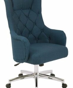 OSP Home Furnishings - Ariel Desk Chair - Azure