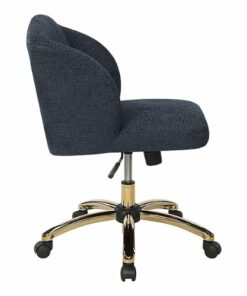 OSP Home Furnishings - Ellen Office Chair - Indigo