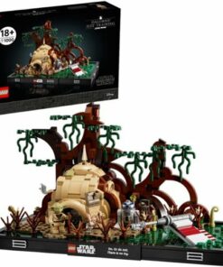 LEGO - Star Wars Dagobah Jedi Training Diorama 75330 Building Kit (1,000 Pieces)