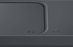Samsung - 15W Duo Fast Wireless Charger pad with Cable Only - Black