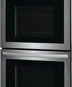 Frigidaire - 27" Built-in Double Electric Wall Oven with Fan Convection - Stainless steel