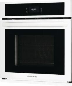 Frigidaire - 27" Built-in Single Electric Wall Oven with Fan Convection - White