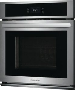 Frigidaire - 27" Built-in Single Electric Wall Oven with Fan Convection - Stainless steel