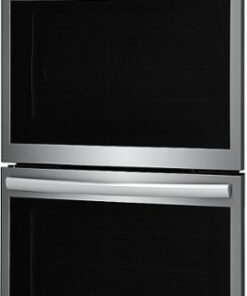 Frigidaire - Gallery 30" Double Electric Wall Oven with Total Convection - Stainless steel