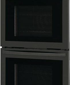 Frigidaire - 27" Double Electric Wall Oven with Fan Convection - Black