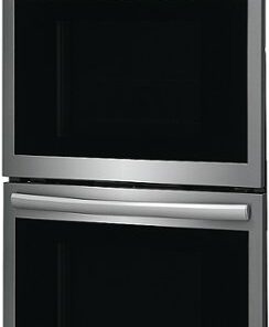 Frigidaire - Gallery 27" Double Electric Wall Oven with Total Convection - Stainless steel