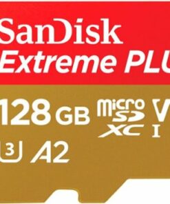 SanDisk - Extreme PLUS 128GB MicroSDXC UHS-I Memory Card