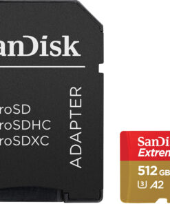 SanDisk - Extreme PLUS 512GB microSDXC UHS-I Memory Card