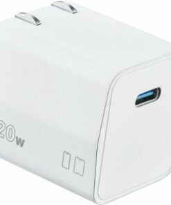 Insignia™ - 20W USB-C Fast Charger for iPhone 14/13/12/11/X/8 series, iPhone SE - White