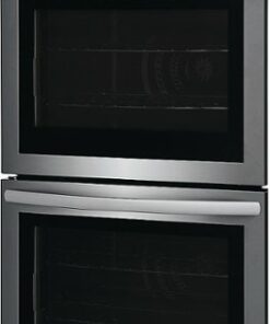 Frigidaire - 30" Double Electric Wall Oven with Fan Convection - Stainless steel